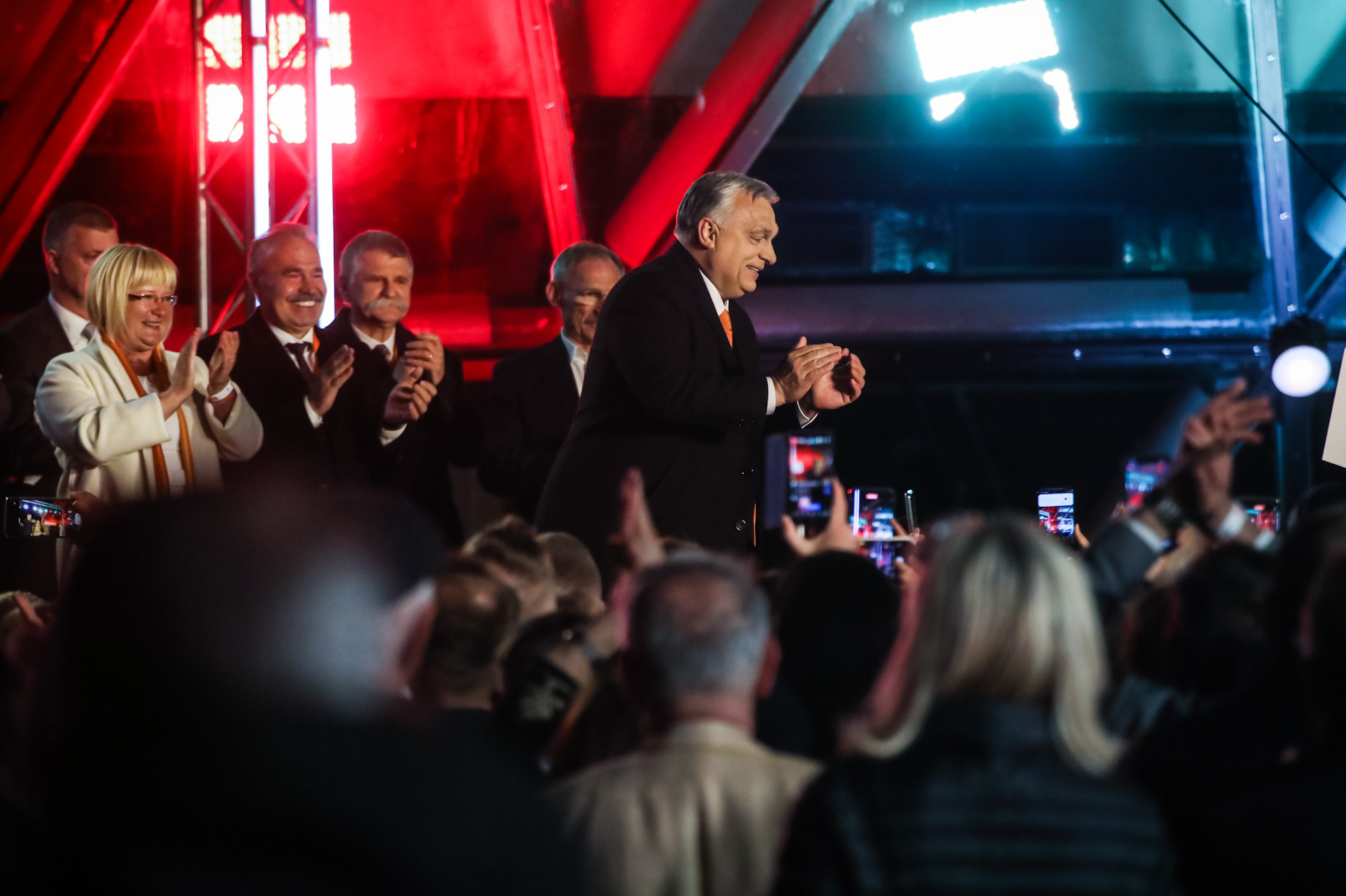 Orbán Választási eredményváró
