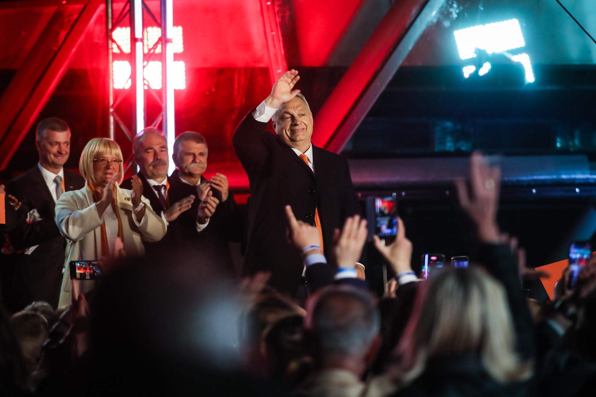 Orbán Választási eredményváró