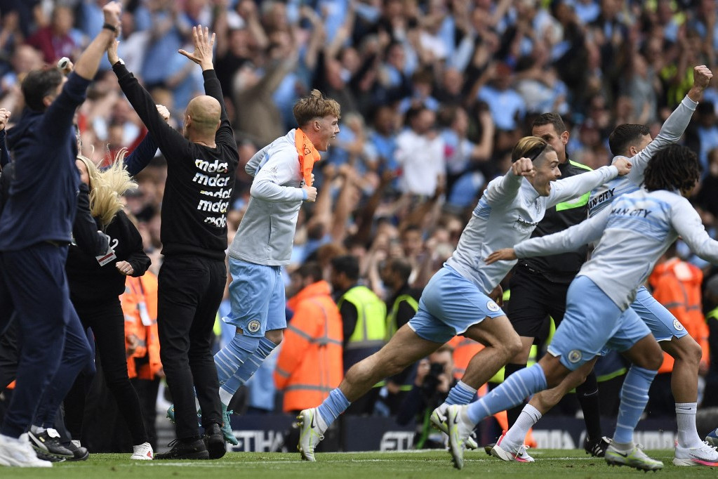Megvédte címét az angol labdarúgó-bajnokságban a Manchester City