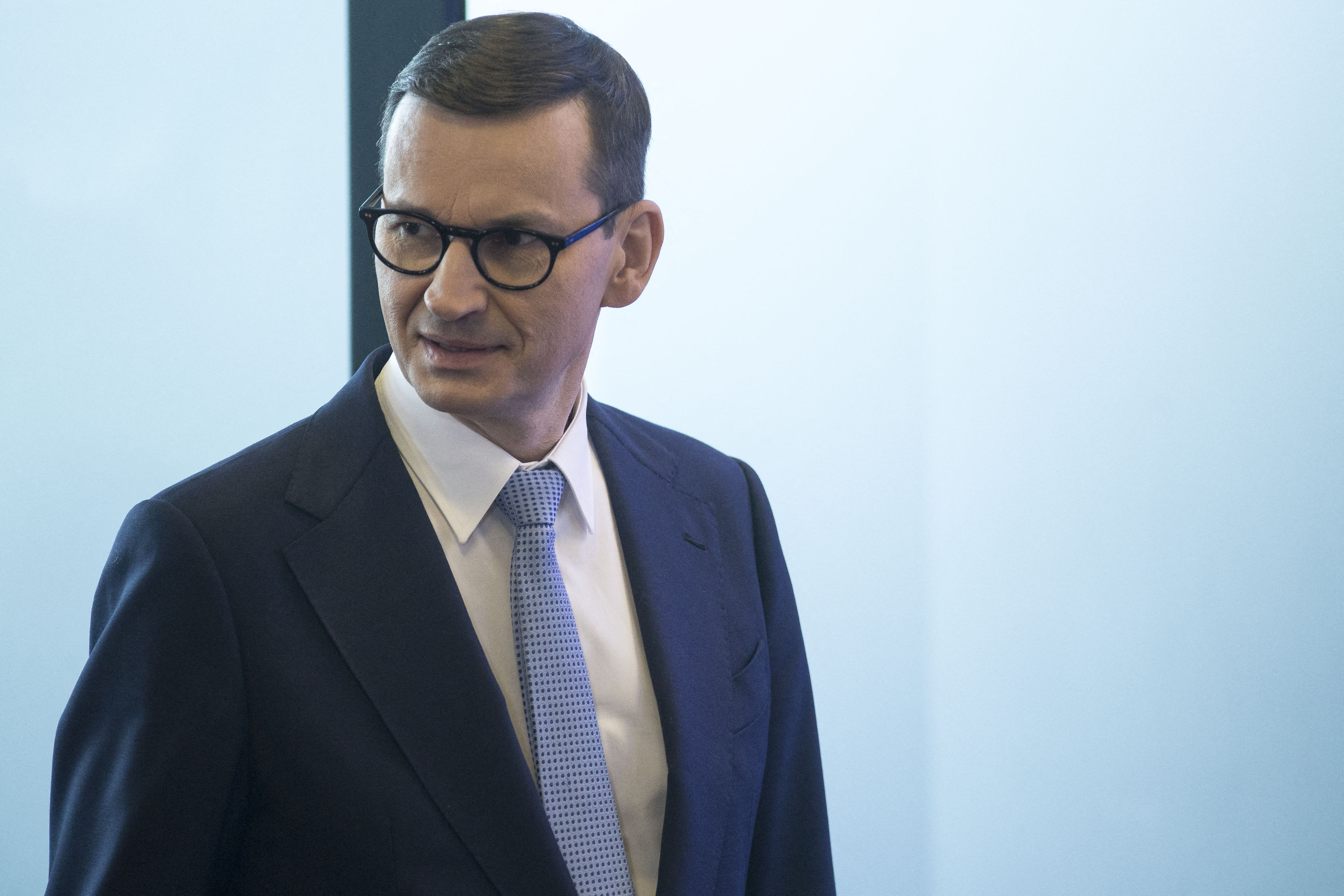 A lengyel kormányfő az Ukrajnában zajló népirtásra figyelmeztetett