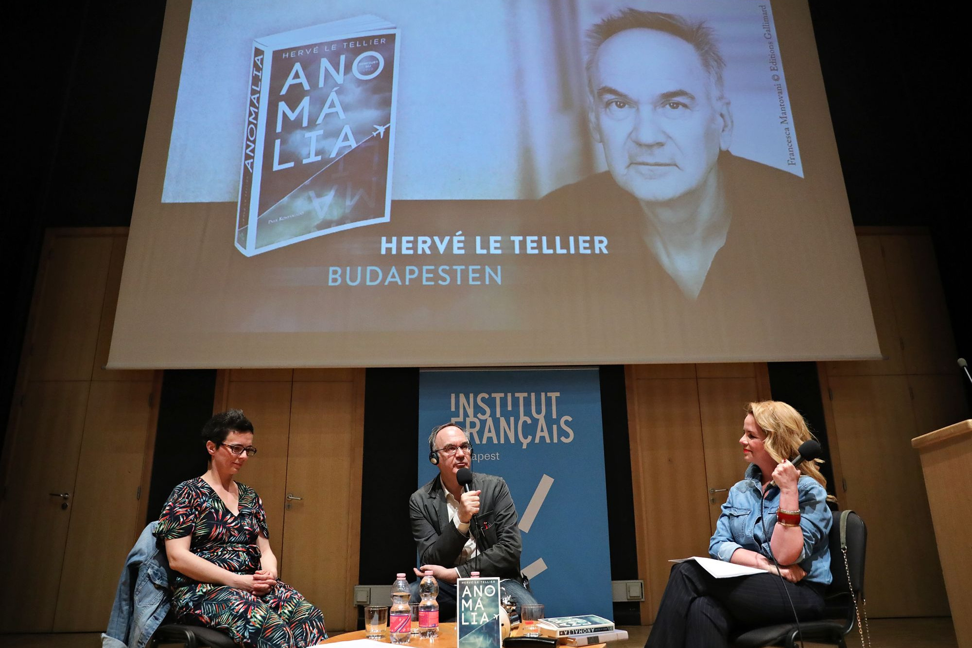 Bemutatták Hervé Le Tellier Goncourt-díjas francia író regényét a Francia Intézetben