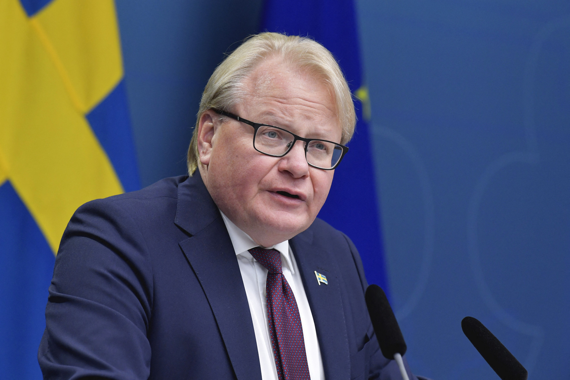 Fotó: AFP Peter Hultqvist, a svéd szociáldemokrata párt politikusa