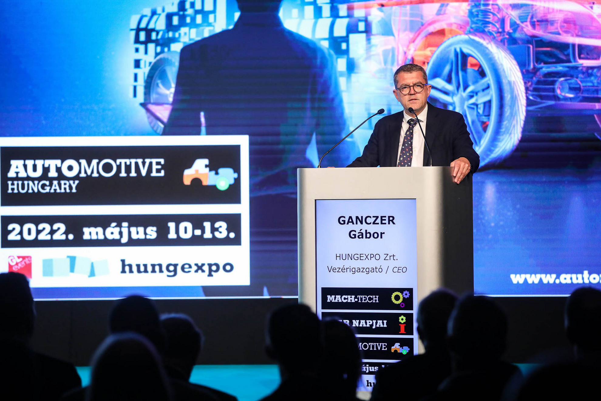 Fotó: MH / Purger Tamás Ganczer Gábor, a Hungexpo vezérigazgatója