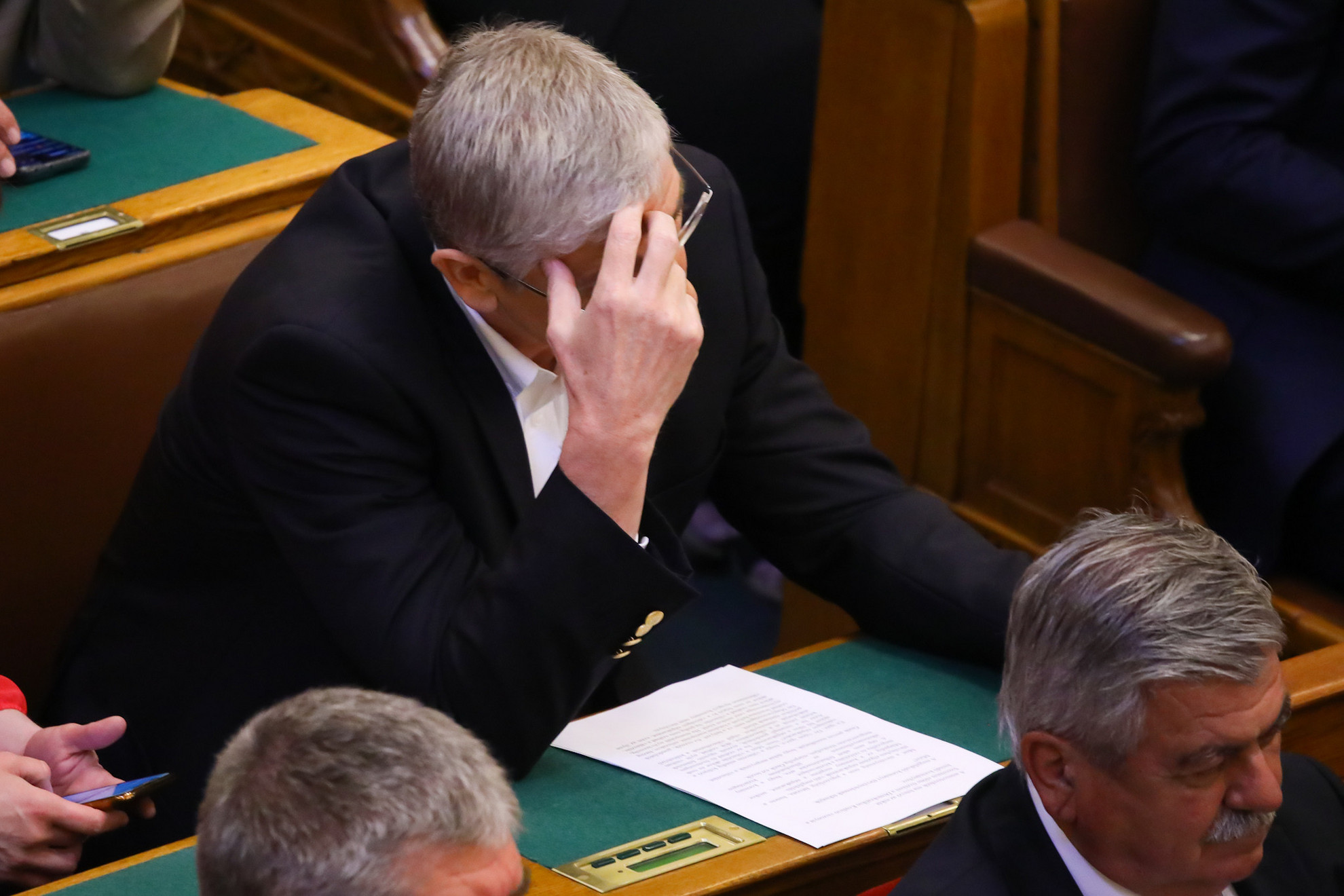 Fotó: MH/Purger Tamás Kövér László alaposan helyretette a DK frakcióvezetőjét