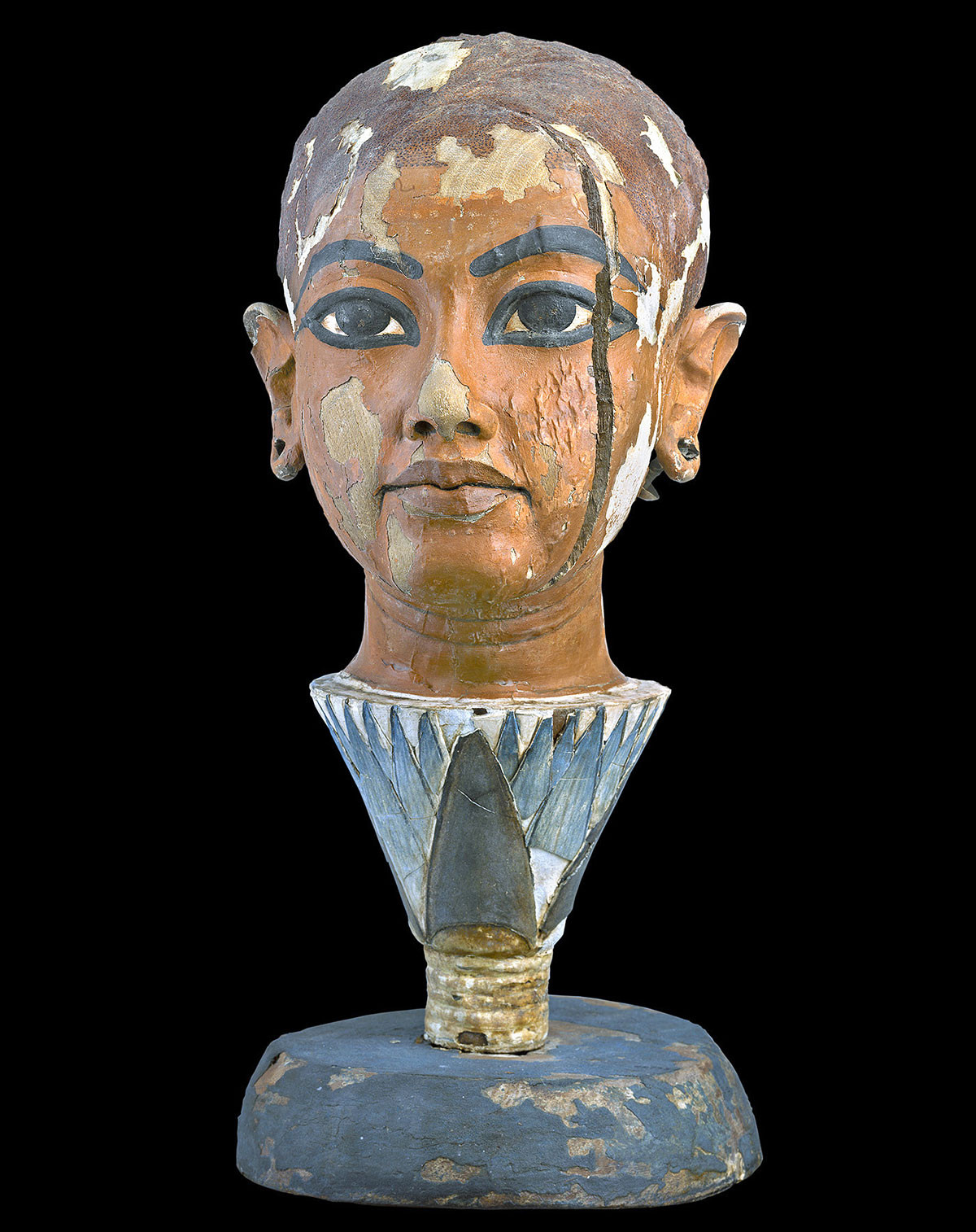 A sírkamrában megtalálták Tutanhamon arcmását is