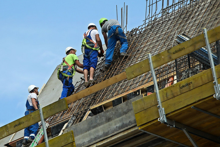 Júliusban három százalékkal nőtt az építőipari termelés