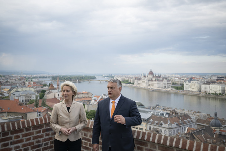 Orbán Viktor Budapesten fogadta Ursula von der Leyent