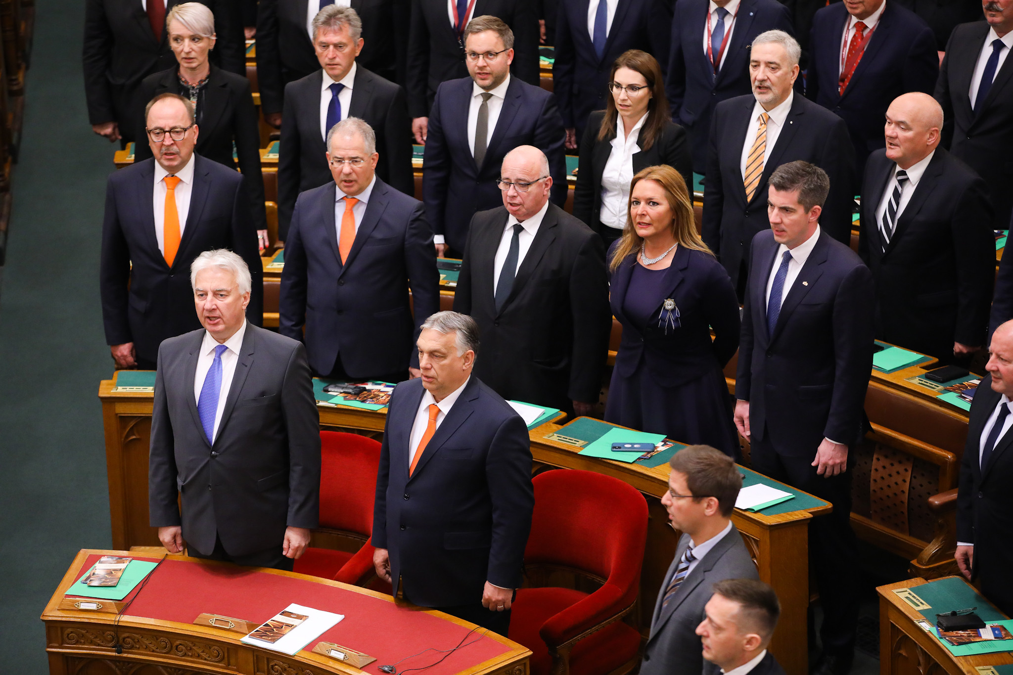 Megkezdődött az Országgyűlés alakuló ülése