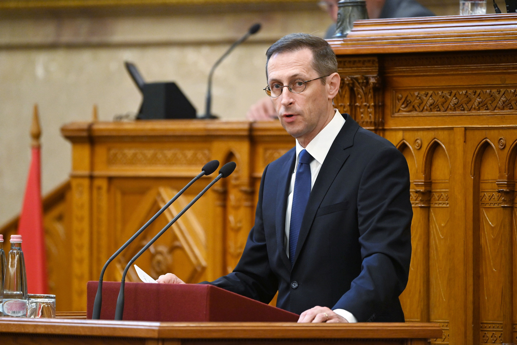 Varga Mihály pénzügyminiszter megtartotta expozéját