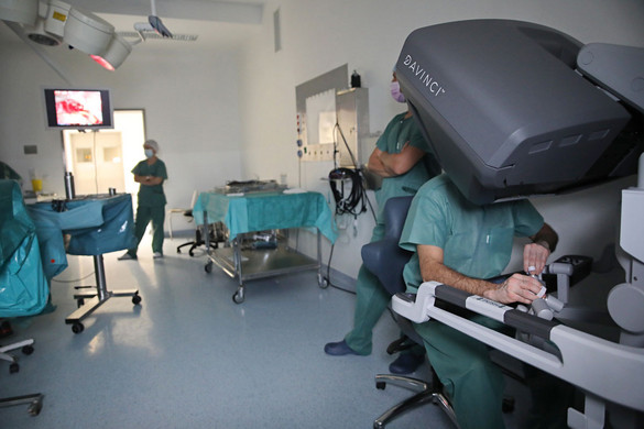 Robotsebészeti műtétek a hazai kórházakban