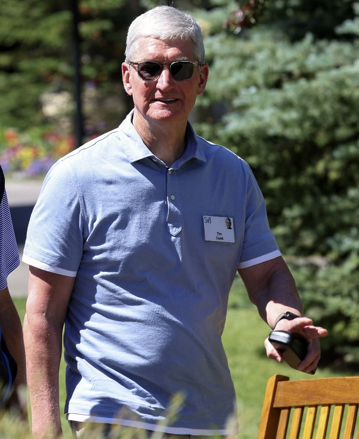 Fotó: AFP / Getty Images/ Kevin Diet Az Apple vezérigazgatója megjelenésével belesimult a háttérbe