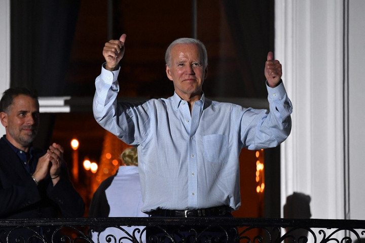 Fotó: AFP / Nicholas Kamm Ismét sziporkázott Joe Biden