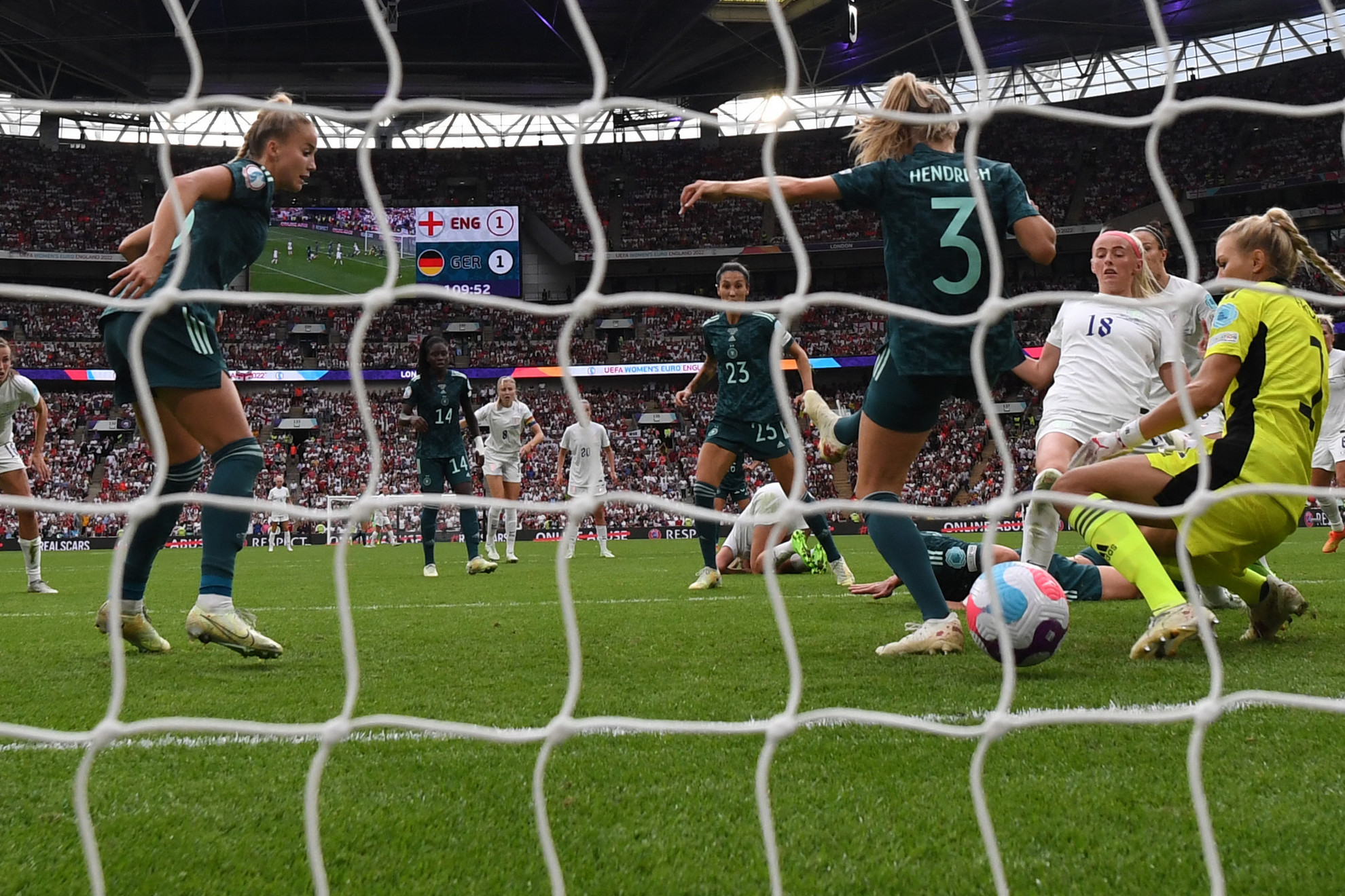 Ez a gól döntötte el a 2022-es női labdarúgó Európa-bajnokságot. Szerzője Chloe Kelly