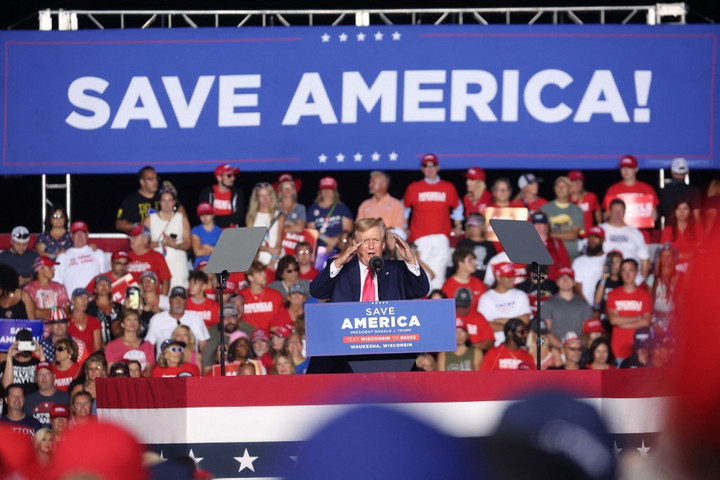 Fotó: SCOTT OLSON / GETTY IMAGES NOR Újabb iratot hoznak nyilvánosságra Trump házkutatásáról
