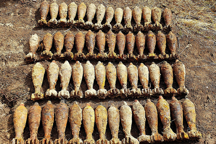 Több mint 150 világháborús gránátot találtak Szombathelyen