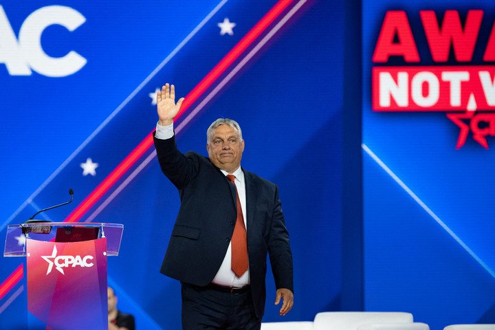 Fotó: AFP/NurPhoto/ Zach D Roberts Orbán Viktor dallasi szavai nagy sikert arattak Amerikában