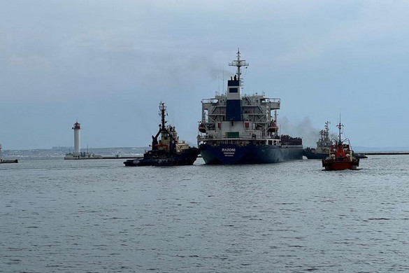 Naponta akár három gabonaszállító hajó is elindulhat az ukrán kikötőkből