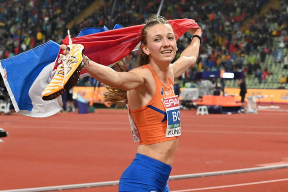Femke Bol történelmi duplázása