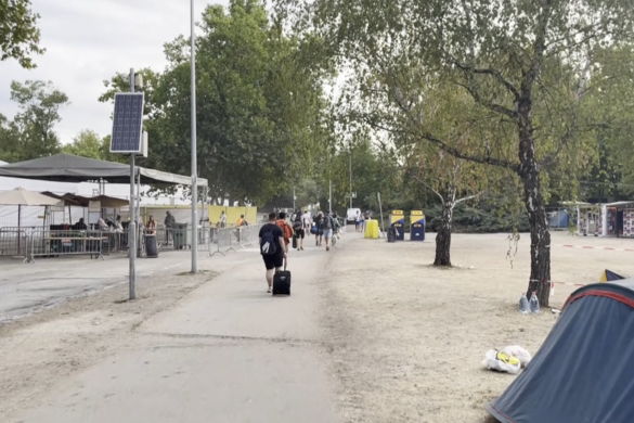 Így indultak haza hajnalban a fesztiválozók