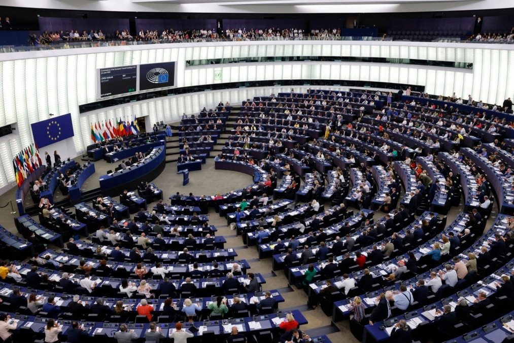 Az Európai Parlament ülése Strasbourgban.