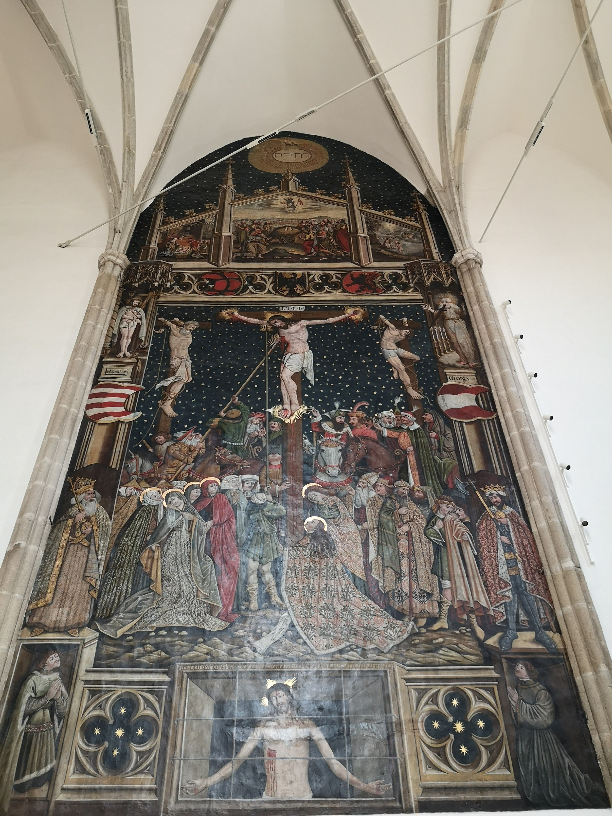 Rozsnyói János páratlan szépségű freskója