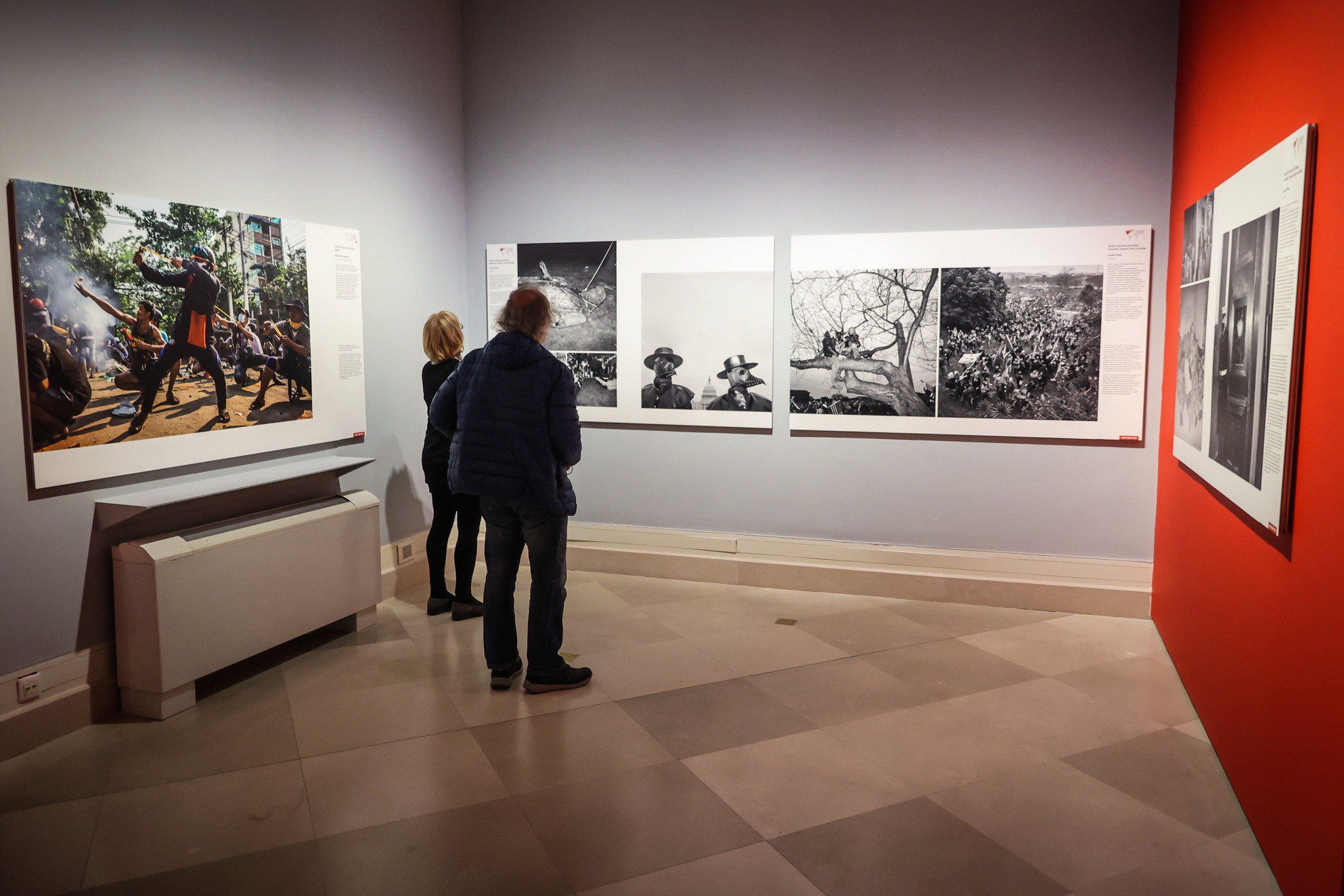 Fotó: MH/Purger Tamás A World Press Photo válogatása egy 40 országot érintő turné során érkezett Magyarországra