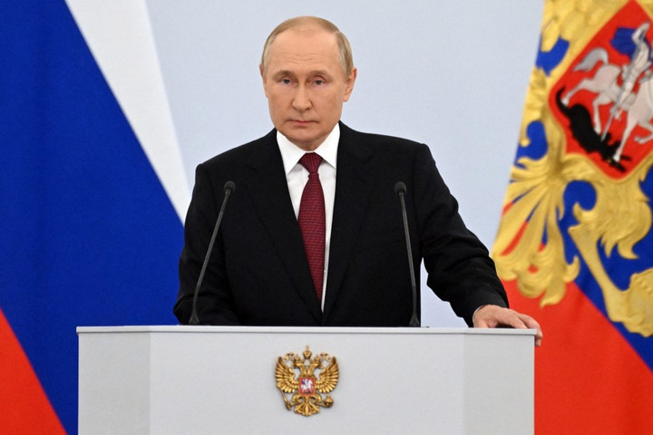 Putyin: Oroszországnak négy új régiója van