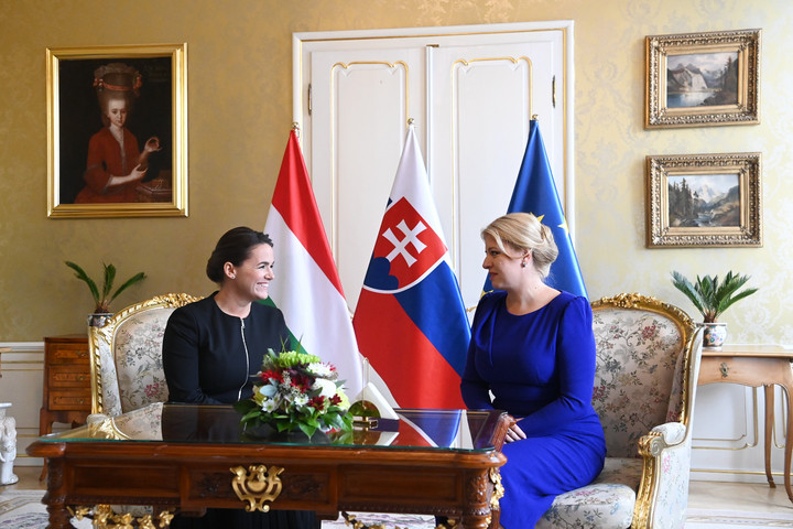 Fotó: MTI/Bruzák Noémi Novák Katalin: Kiállunk Ukrajna területi integritása és szuverenitása mellett