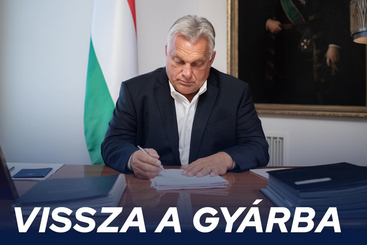 Nyaralás, szakállvágás, temetés: Orbán Viktor félperces videóban idézte fel a múlt hetet