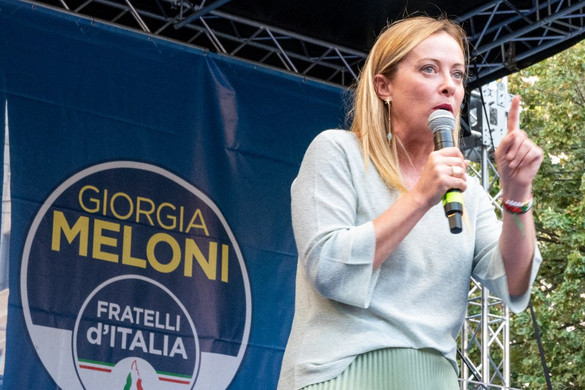 Keményet mondott Meloni az olasz kampányban