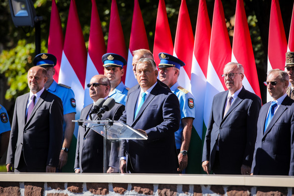 Orbán: A biztonság a határainknál kezdődik