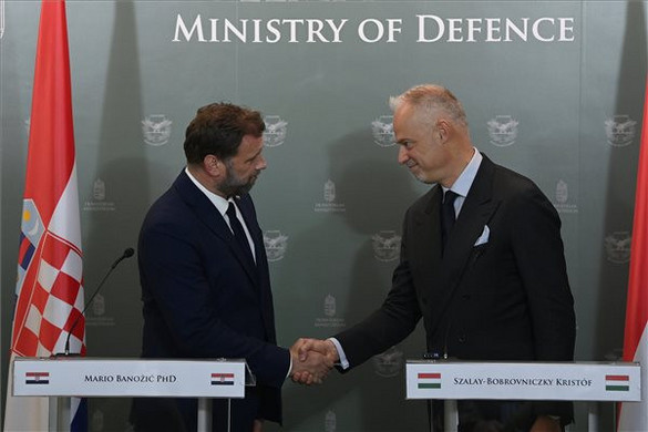 Kiválóak Horvátország és Magyarország katonai kapcsolatai