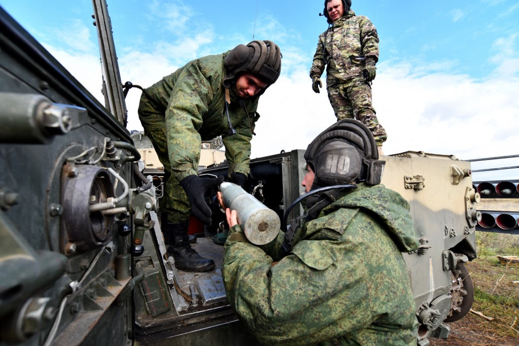 Ukrajnai harcra részleges mozgósítás keretében katonai szolgálatra behívottak