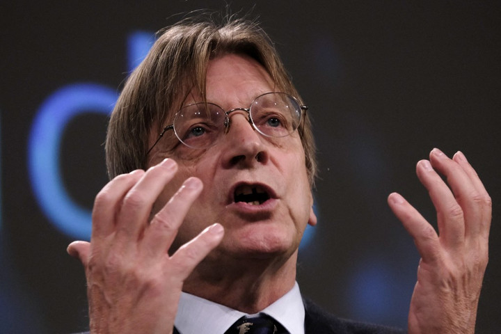 Fotó: AFP/Pool/Alexandris Michailidis Guy Verhofstadt: Az EU nem áll készen