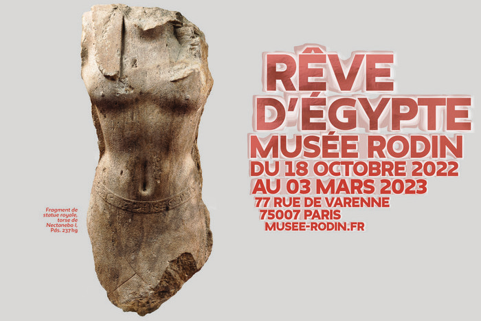 Fotó: Facebook/Musée Rodin Kiállították Rodin egyiptomi gyűjteményét a szobrász párizsi múzeumában
