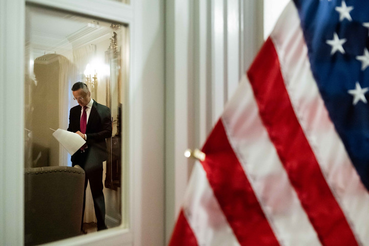 Fotó: Facebook/Szijjártó Péter Szijjártó Péternek üzent Donald Trump