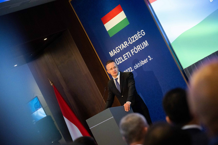 Fotó: Facebook/Szijjártó Péter Szijjártó: Minden adott a magyar–üzbég gazdasági együttműködés további fejlesztéséhez