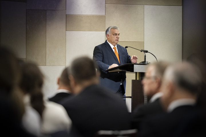 Fotó: MTI/Miniszterelnöki Sajtóiroda/Fischer Zoltán Orbán Viktor: 2010 óta minden válságból erősebben jöttünk ki, mint ahogy belementünk