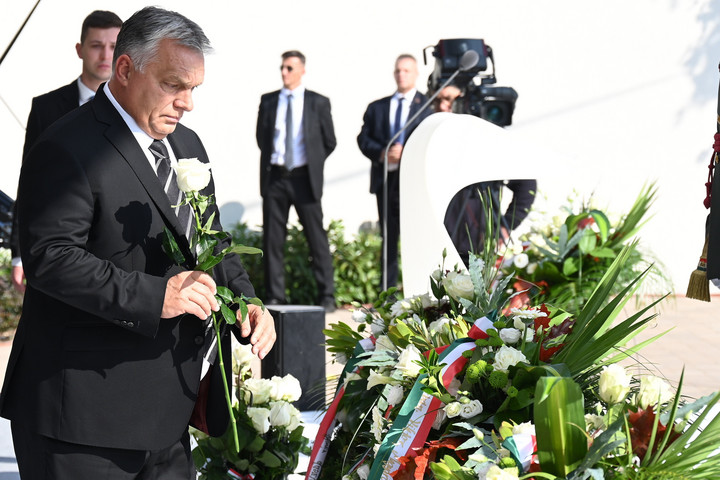 Fotó: MTI/Máthé Zoltán Orbán Viktor: Wittner Mária, a magyar hős