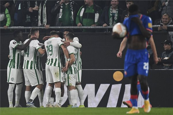 Fotó: MTI/Illyés Tibor Európa-liga: a Fradi élen áll, de még két nagyon nehéz meccs vár rá