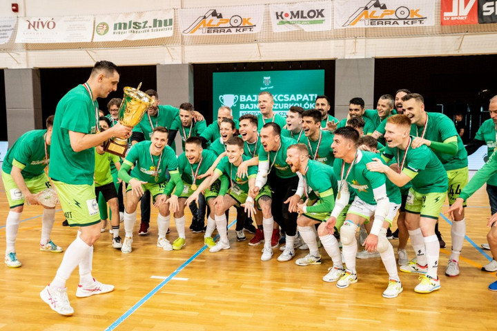 Fotó: hungarysport.hu Sorozatban harmadszor is futsal-bajnok a Haladás