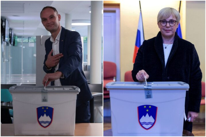 Fotó: Novi list Logar és Pirc Musar jut be a szlovén elnökválasztás második fordulójába