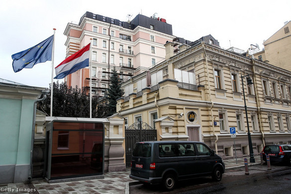 Bekérették a moszkvai holland nagykövetet az orosz külügyminisztériumba