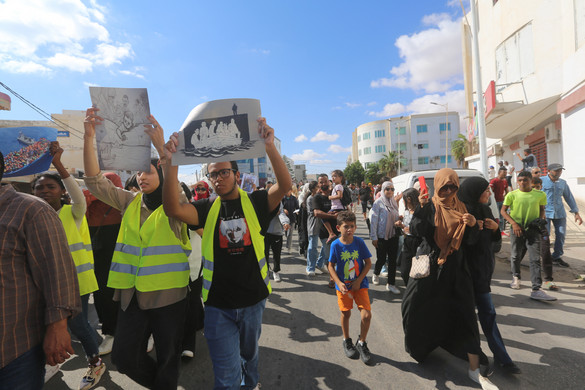 Tüntetés robbant ki Tunéziában a halott migránsokkal való bánásmód miatt