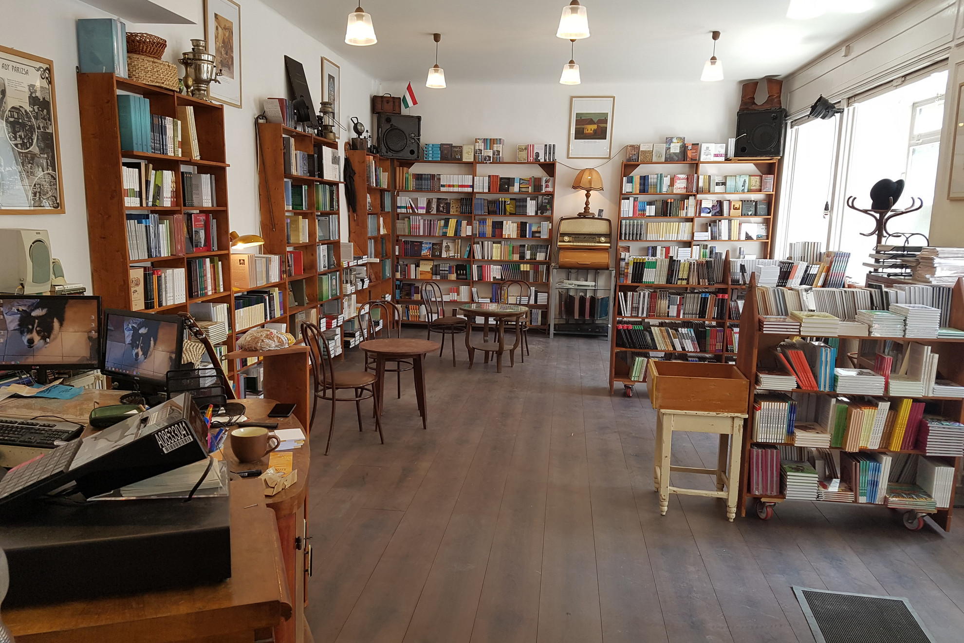 A Magyar Napló kiadó könyvesboltja jóval tágasabb térben nyílt meg,és a könyvek mellett könyvbemutatóknak is otthont ad