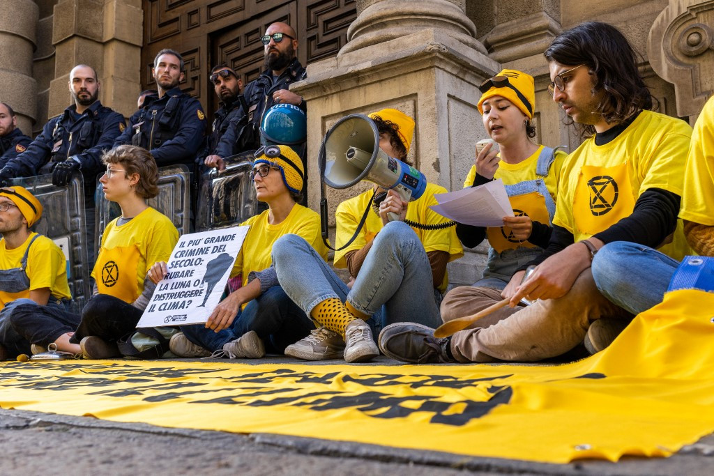 Olasz aktivisták szeptember 25-én Torinóban