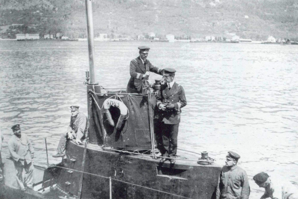 Az U-5-ös tengeralattjáró parancsnoki tornya