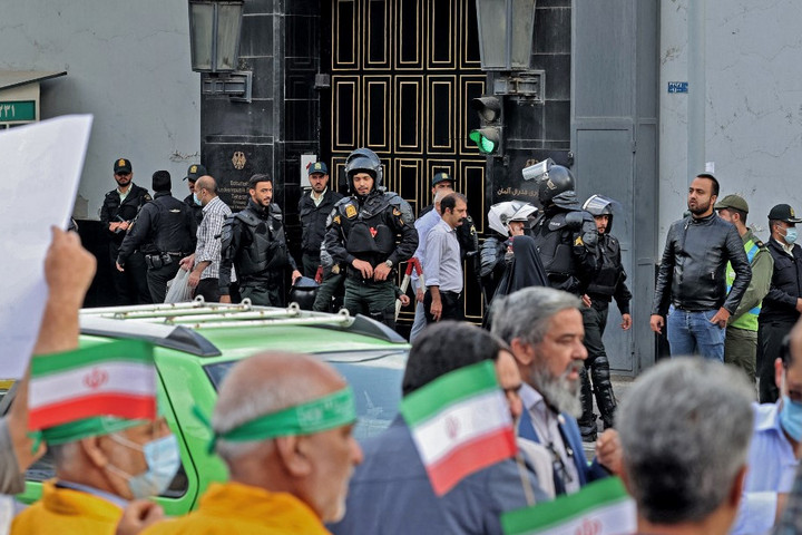 Fotó: AFP/Atta Kenare Berlin Irán elhagyására szólította fel a németeket