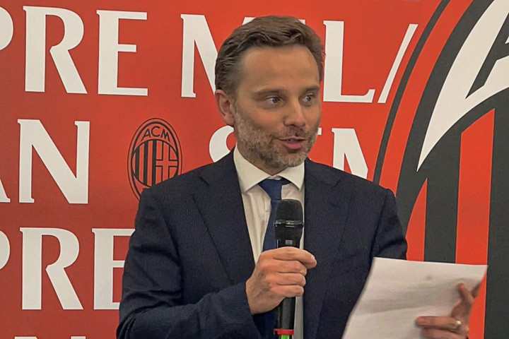 Giorgio Furlani lesz az AC Milan új vezérigazgatója