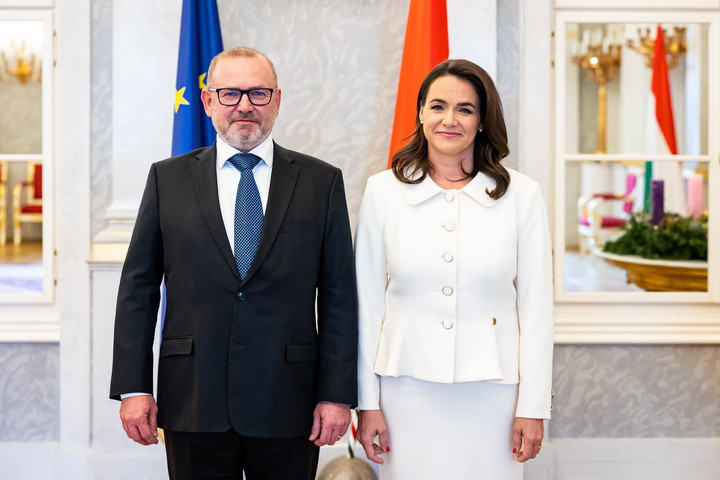 Fotó: MTI/Sándor-palota Novák Katalin kinevezte az energiaügyi minisztert